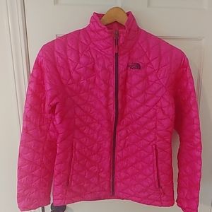 Hot Pink North Face Lightweight Puffer Jacket